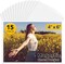 15 Pcs Magnetic picture frames for refrigerator 4x6Inch-Magnetic photo frames,White